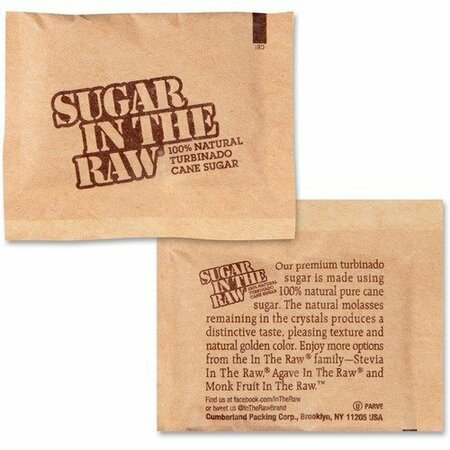 SMUCKERS Sugar In The Raw, Single Serve, Brown, 400PK SMU50390